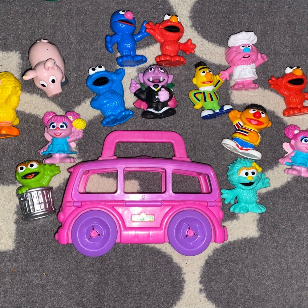 Sesame Street Toy Lot
